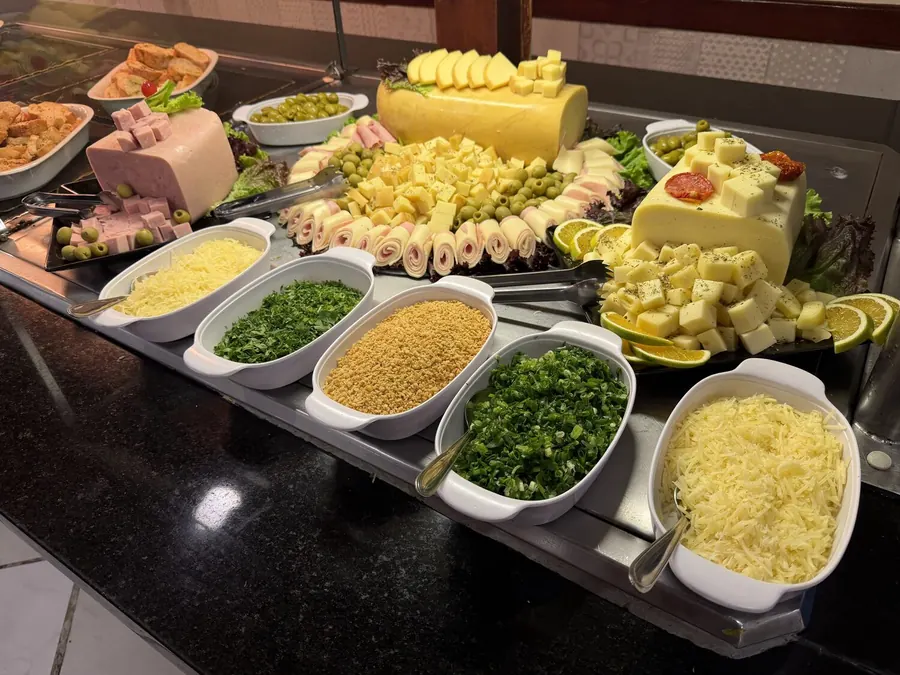Buffet de frios do Paulo's