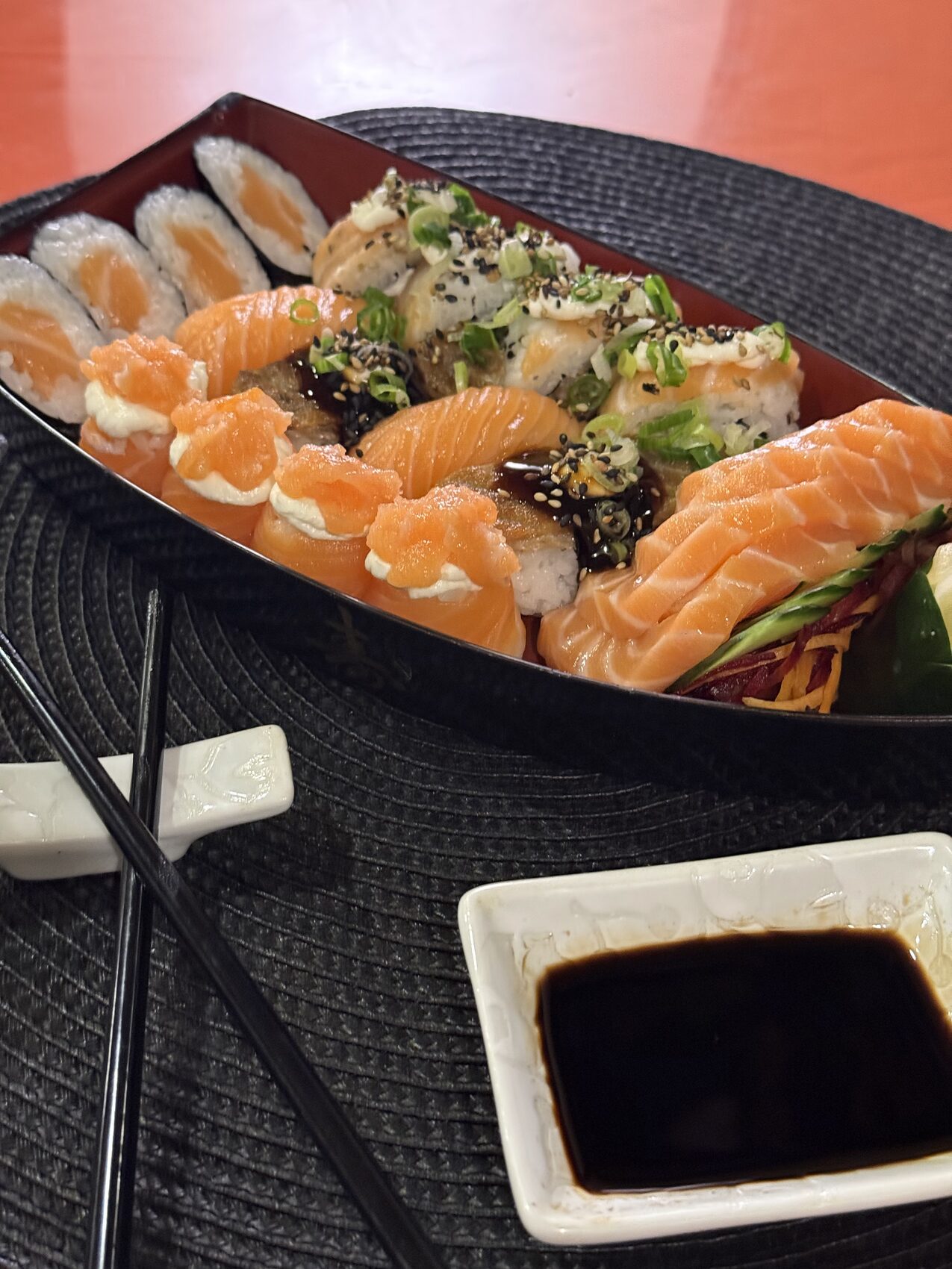 Comida japonesa do Paulo's